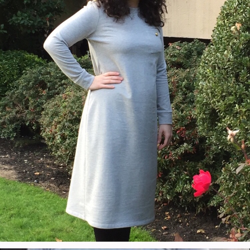 Modest  100% Cotton Warm Comfortable Dress